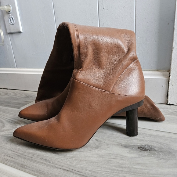 Tibi High Heel Leather Boots - Picture 5 of 8